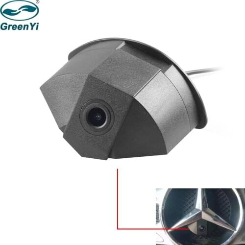 GreenYi CCD Night Vision Front-view Forward Logo Camera For Mercedes-Benz Vito Viano A B C E G GL SLK GLK SL R Night Vision Vehi