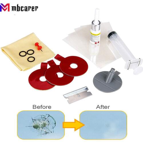 Car Windscreen Repair Kit Glass Windshield Restore Repairing Tools Set UV Light DIY Car Auto Kit Glass for Chip Crack Z2