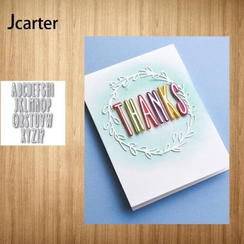 2021 New Arrival Thanks Letters Symbol Metal Cutting Dies Craft Scrapbooking Handmade Diy Knife Mould Blade Punch Stencils Model