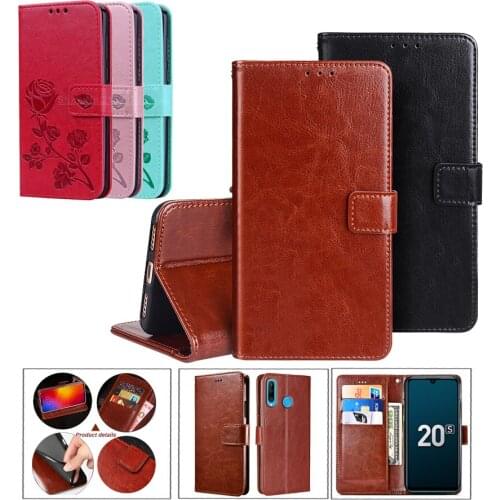 Luxury Retro Leather Flip Case Cover For Huawei Honor 20 20S Case Wallet Stand Magnetic Book Case for honor 20 pro 256gb etui