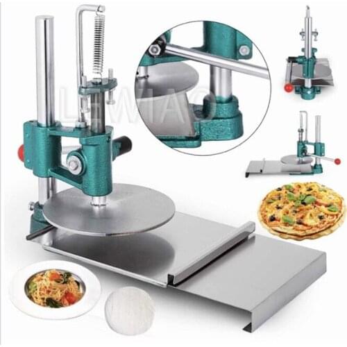 Manual Dough Sheet Pressing Machine Pancake Roti Bread Cake Pressing Flattening Machine