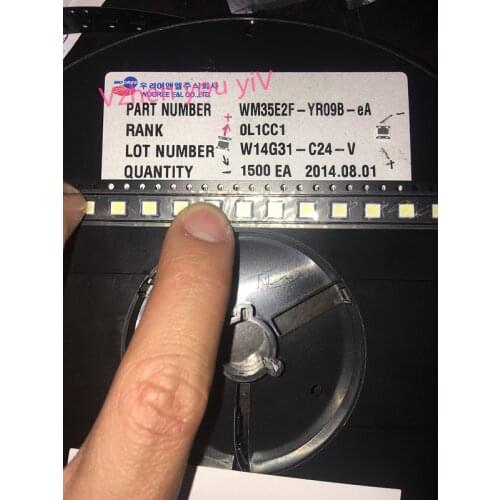 NEW AND ORIGIN FOR WOOREE LED Backlight 2W 6V 3535 150LM Cool white WM35E2F-YR09B-eA LCD Backlight for TV
