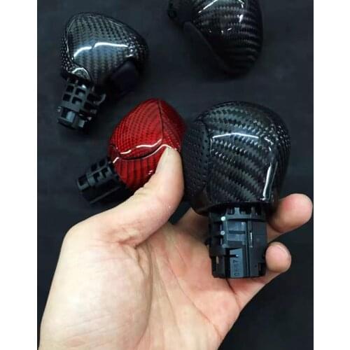 Carbon Fiber Gear Shift Knob Handball Gear Stick for Toyota C-HR IZOA 2016-2021