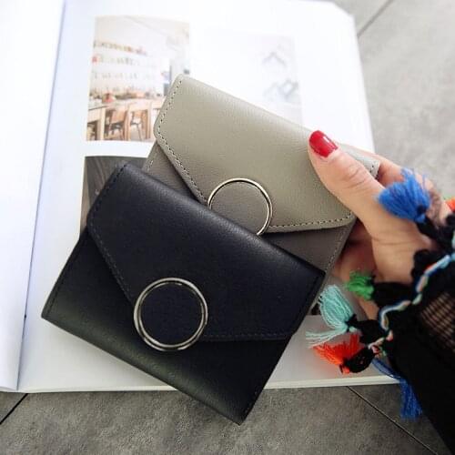 Women Wallets Small Fashion Brand Leather Purse Women Ladies Card Bag For Women 2021 Clutch Women Female Purse Money Clip Wallet