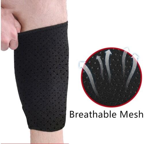 1 Piece Neoprene Calf Compression Sleeves Sport Shin Calf Support Sleeve Leg Warmers Shin Guards Soccer Football Outdoor Cycling