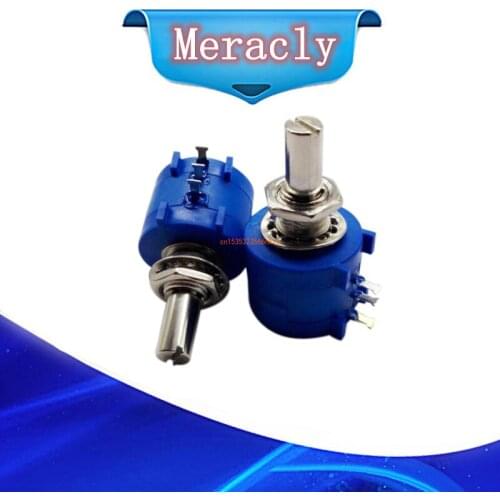 1PCS 3590S-2-103L 10K 3590S-2-104L 100K 3590S-2-503L 50K 5K Precision multi turn potentiometer Free shipping