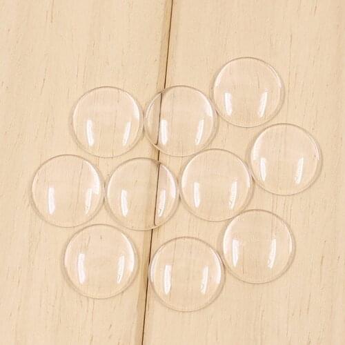 5 Pairs of 14mm Clear Plastic Shallow Eyes for 12 '' Blythe Doll DIY