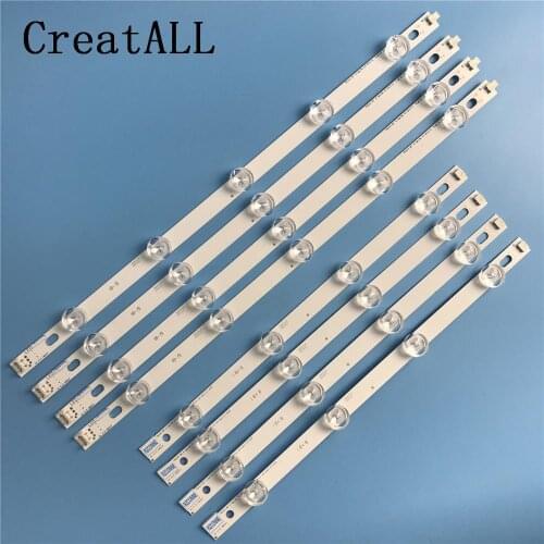 8pcs 780mm 9 LED Backlight strip For LG 39" TV LG 39LN5100 INNOTEK POLA2.0 39 39LN5300 POLA 2.0 39LN5400 HC390DUN-VCFP1