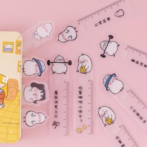 8pcs/lot cartoon animals Bookmark PVC Reading Book mark Book Page Marker Stationery Supplies