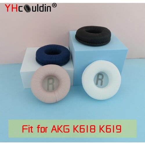 Earpads for AKG K618 K619 Headphones Ear Cushions Covers PU Ear Pad Replacement