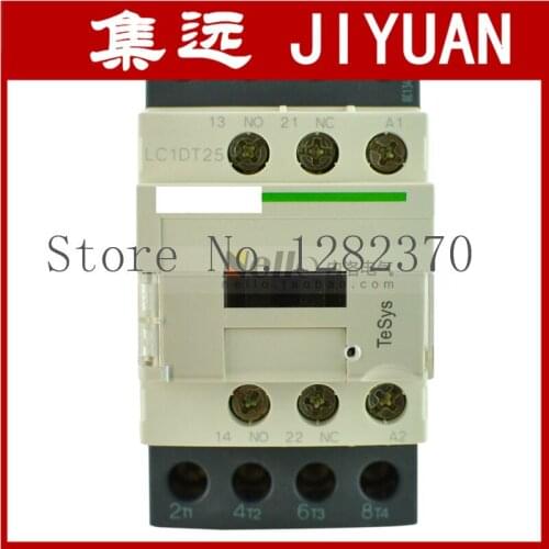 [ZOB] Authentic original 4-pole contactor coil voltage AC24V/36V/48V/110V/220V/380V 25A LC1DT25F7C/Q7C/C7C/M7C/B7C/E7C-5pcs