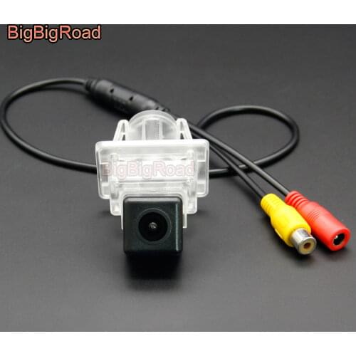 BigBigRoad Car Rear View Parking Camera For Mercedes Benz SLK Class MB R172 / S Class W221 S550 S600 S63 S65 CLS W218 2011-2017