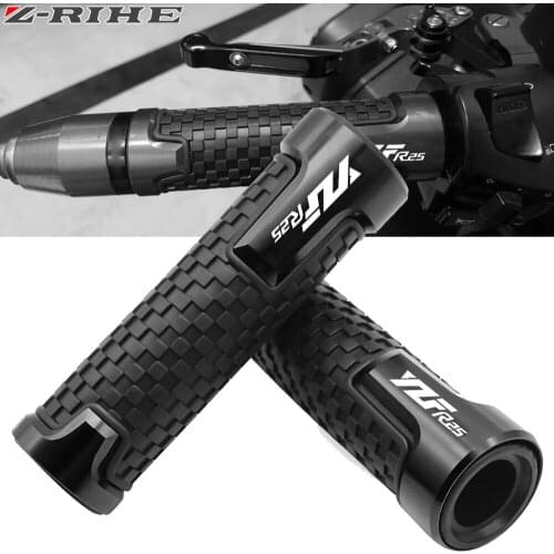 FOR YAMAHA YZF R25 YZF-R25 YZFR25 2012 2013 2014 2015 2016 CNC Moto Racing Grips Motorcycle Handle and ends Handlebar Grip
