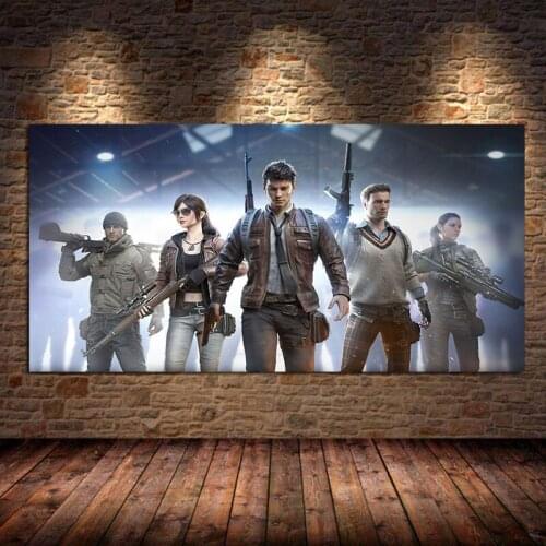 Internet cafes PUBG Canvas Painting quality Art Decoration Game Room Personality Home Decor posters and prints Cuadros Unframed