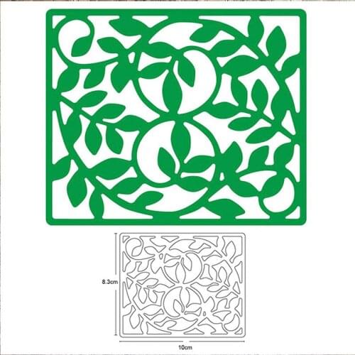 Lace Vine Rectangle Frame Metal Cutting Dies Stencils Diy dies Scrapbooking Card Making Paper Embossing Die Cuts Craft dies 2020