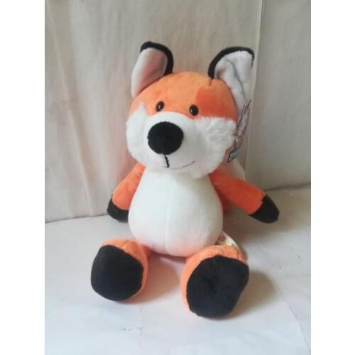 About 25cm cute cartoon fox plush toy soft doll kids toy birthday gift b1537