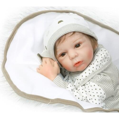 Boy Bebes reborn soft silicone reborn dolls for children girls toys gift NPK brand new fake baby newborn babies bonecas reborn