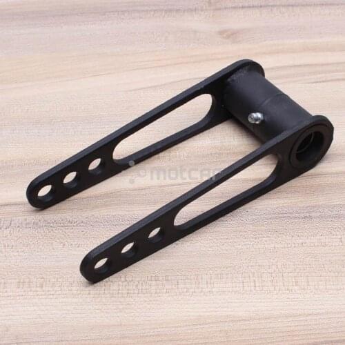 Motorcycle Lowering Kits Black Billet Aluminum Accessories 3.5'' Adjustable Rear Lowering Body Kits for Yamaha YFZ450 2004-2012