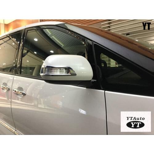 Car rear view mirror cover,auto rear mirror trim for toyota estima previa 2016,ABS chrome ,2pcs/lot