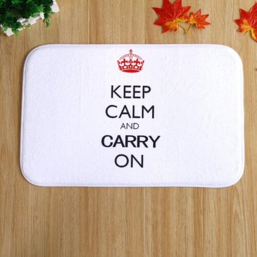 The latest design small crown bedroom home in front of non-slip mats