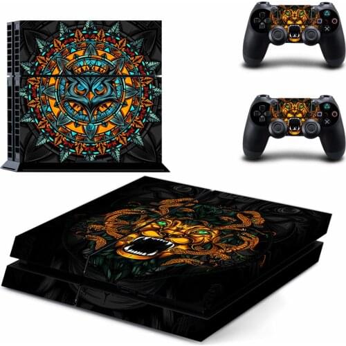 New Design PS4 Stickers Decals Cover For PlayStation 4 PS4 Console and Controller Skins Vinyl