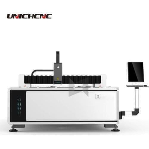 New design fiber optic laser 500w 1kw 1500w 2200w fiber laser cutting machine for metal plate