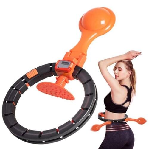 Hoola Hoop Exercise Equipment Smart Sport Hoops Detachable 2 In 1 Abdomen Fitness Weight Loss Massage Exercise for Home Workout
