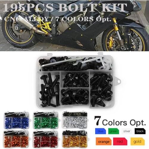 Fairing Bolts Kit Bodywork Screws Nut For Honda CBR600RR CBR900RR CBR929RR CBR954RR CBR1000RR VFR VFR800 CBR600 CBR CB F2 F3 F4