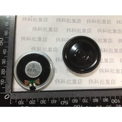 New Mobile portable DVD/EVD sound speaker 8 ohms 2 watt 8R 2W speaker Diameter 40MM 4CM Thickness 5MM Loudspeaker