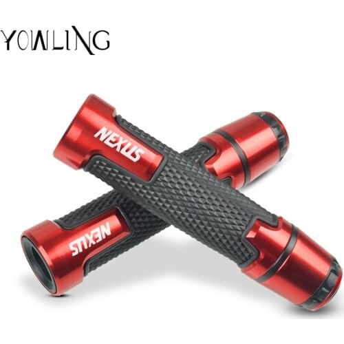7/8'' 22mm Motorcycle knobs Anti-Skid scooter Handle ends Grips Bar Hand Handlebar FOR Gilera Nexus 300 500 NEXUS 500 all years