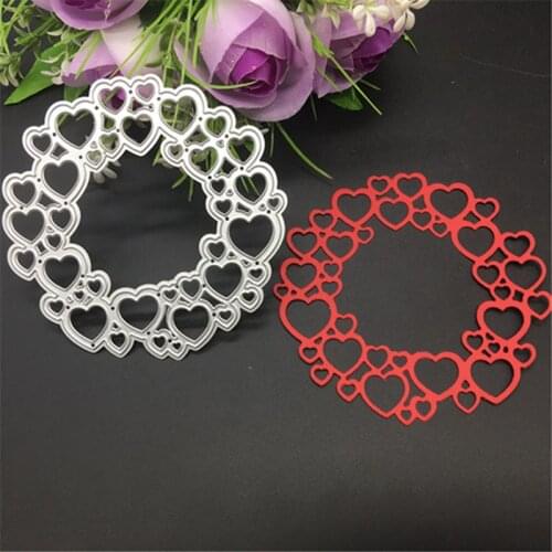 Love Metal Cutting Dies Stencil Scrapbooking Photo Album Card Paper Embossing Craft DIY