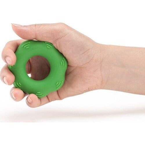 1 pcs Rubber Ring Non-Sip Sport Exerciser Muscle Power Training Anti Pressure Stress Reliever Mood Squeeze Relief Healthy Toy