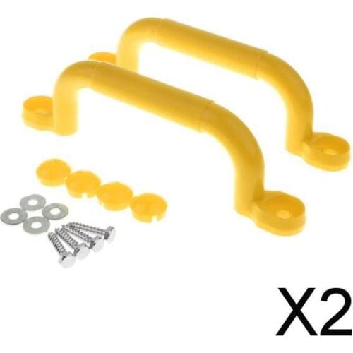 2x2Pcs Pieces Safety Nonslip Handles Swing Accessories Outdoor Activity Games