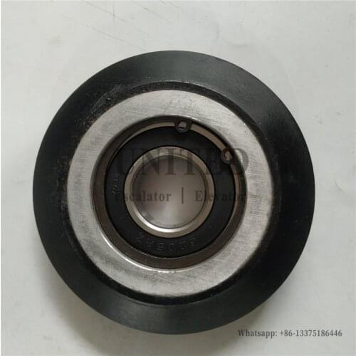 5pcs Elevator R3 Guide Shoe Roller OD100mm W25mm 6205