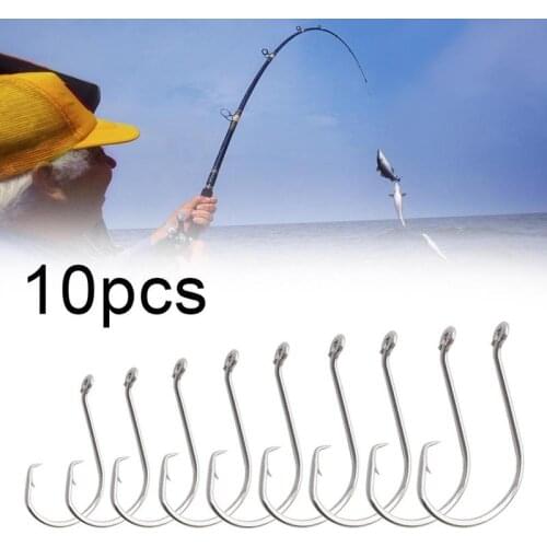 7384 olecranon hook (10 packs) bait fishing gear fishing gear accessories Texas fishing group soft bait hook high carbon steel f