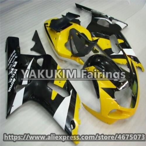ABS Injection Fairings For SUZUKI GSXR600 750 K1 2001 2002 2003 Motorcycle Fairing GSXR 600 GSXR 750 k1 Bodywork Fairing
