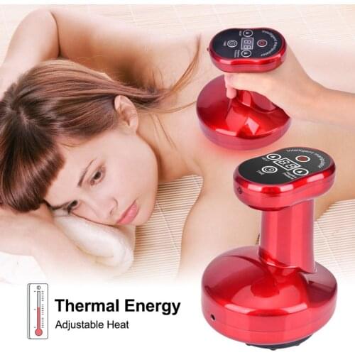 Anti-Cellulite Cupping Electric Vacuum Massager Magnetic Therapy Guasha Scraping Fat Burner Slimming