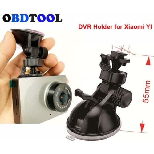 L Type Head Dash Cam Mirror Mount for Original Xiaomi YI Car DVR Holder Bracket Sucker Base for Yi DashCam Suction Cup Holder