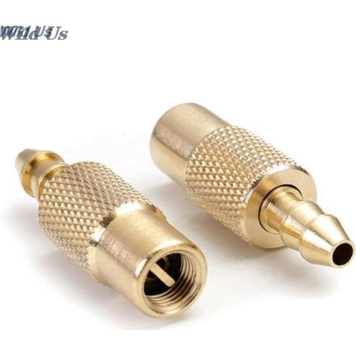 Car Clip Clamp Connector Adapter dropshipping Auto Brass 6mm Tyre Wheel Tire Air Chuck Inflator Pump Valve 1PC