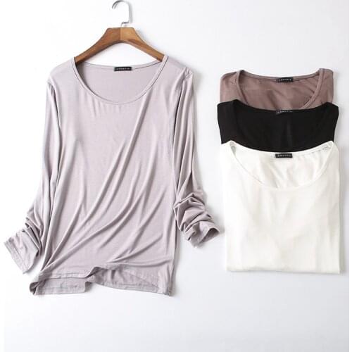Summer Full Sleeve T-shirt Women Solid Color Sexy Club Top Elastic Modal Sleeveless Fashion Turtleneck Japan Style Tshirts