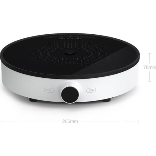 Induction Cooker Household hot pot wok soup pot one mini touch mute smart electronic stove Black crystal panel induction cooker