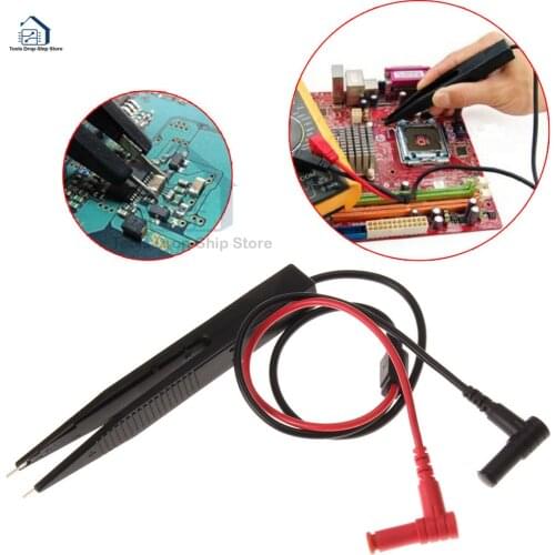 Alligator Chip Test component LCR testing tool Multimeter tester meter Pen Test probe tweezers for FLUKE for Vichy