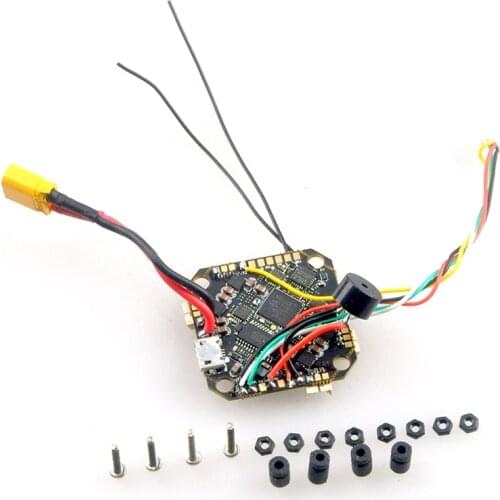 Happymodel Crazybee F4 PRO V3.1 AIO Flight Controller Built-in 12A Blheli_s ESC Betaflight OSD for Frsky RX for FPV Racing Drone