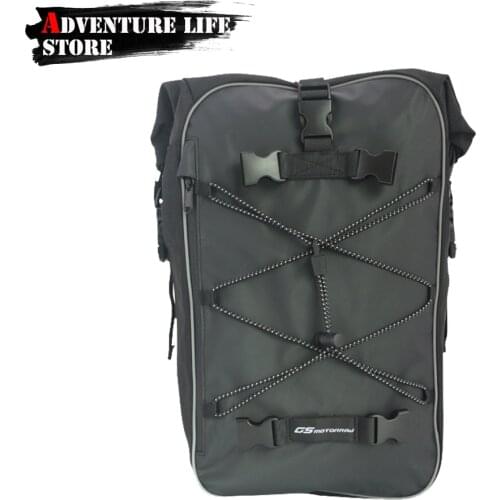 Motorcycle Rear Bag Multifunction Saddle Tail Bag Waterproof Luggage Car Outdoor Travel Backpack Men For BMW R1200GS R1250GS