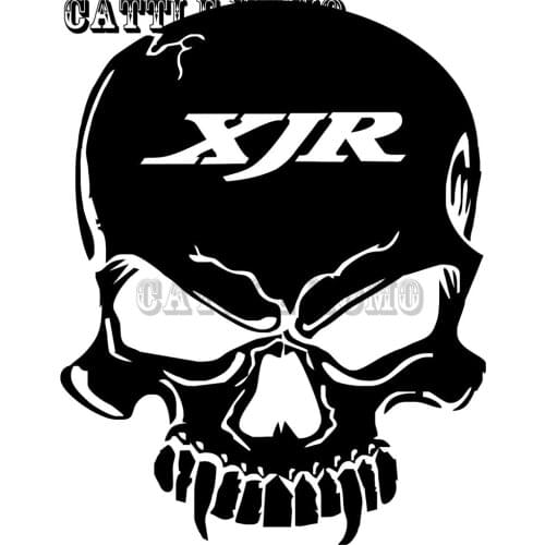 Free shipping Motorcycle tank Skull Decals Stickers For XJR 15-12 Tank Shell Decals Stickers