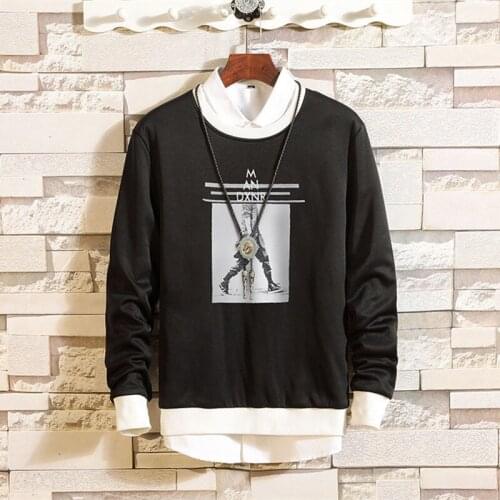 New Hot Sale Autumn Winter Men Casual Warm Hoodies Mens O-Neck Long Sleeve Student Baseball Sweatshirts Hip Hop Multiple Style