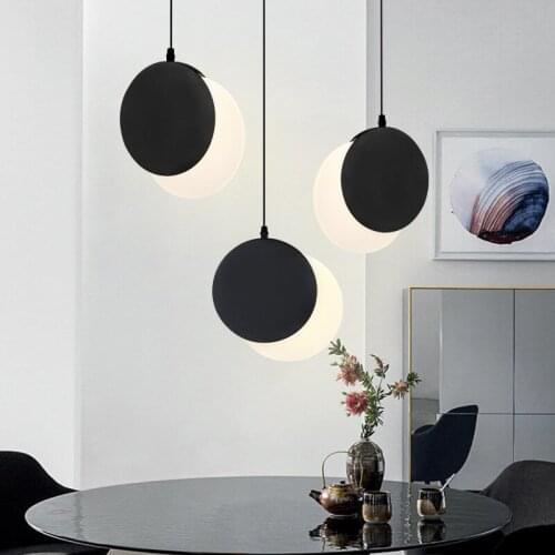 Eclipse single head chandelier single long line single head corridor modern simple restaurant porch small Chandelier