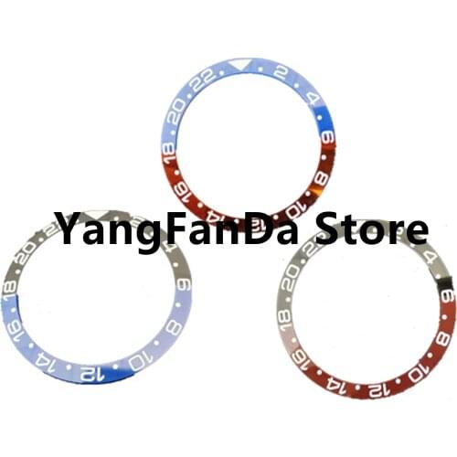 SPR777 Ceramic Chronograph Ring Seiko Water Ghost Abalone 6309 Replacement Ceramic Ring Modified Diving GMT Watch