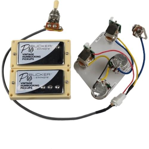 1 set of Alnico V Humbucker Pickups ProBucker Push/Pull For Gibson Epiphone