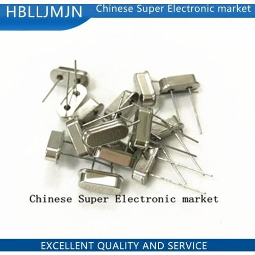 10PCS Crystal Oscillator 6MHz 6 MHz 6M Hz Mini Passive Resonator Quartz HC-49S